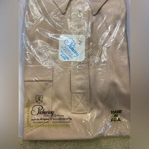 Vintage Pickering Active wear polo shirt - men XL
